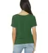 BELLA 8816 Womens Loose T-Shirt in Kelly back view