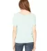 BELLA 8816 Womens Loose T-Shirt in Mint back view