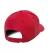 110C Flexfit Cool & Dry Pro-Formance Serge Cap in Red back view