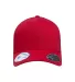 110C Flexfit Cool & Dry Pro-Formance Serge Cap in Red front view