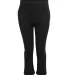 974Y JERZEES - Nublend® Youth 50/50 Open Bottom S Black front view