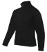 995Y JERZEES - Nublend® Youth Cadet Collar Sweats Black side view