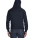 8620 J. America - Cloud Fleece Hooded Pullover Swe in Navy back view