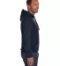 8620 J. America - Cloud Fleece Hooded Pullover Swe in Navy side view