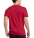 DT4000 District® Young Mens Vintage Wash Crew Tee New Red back view