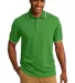K454 Port Authority® Rapid Dry™ Tipped Polo Vine Green/Wht front view