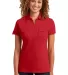 DM433 District Made™ Ladies Jersey Double Pocket Classic Red front view