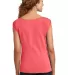 DM483 District Made™ Ladies Modal Blend Gathered Coral back view
