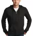 DT1100 District® Young Mens Lightweight Jersey Fu Black front view