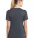 LST353 Sport-Tek® Ladies V-Neck Competitor™ Tee Iron Grey back view