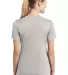 LST353 Sport-Tek® Ladies V-Neck Competitor™ Tee Silver back view