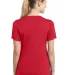 LST353 Sport-Tek® Ladies V-Neck Competitor™ Tee True Red back view