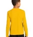 YST350LS Sport-Tek® Youth Long Sleeve Competitor? in Gold back view