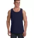 39TKR Fruit of the Loom 5 oz., 100% Heavy Cotton H J. Navy front view