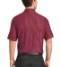 632412 Nike Golf Dri-FIT Embossed Polo Team Red back view