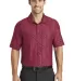 632412 Nike Golf Dri-FIT Embossed Polo Team Red front view