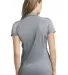 L558 Port Authority® Ladies Fine Stripe Performan White/Shad Gry back view