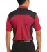 632418 Nike Golf Dri-FIT Engineered Mesh Polo Gym Red/Black back view