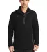 578675 Nike Golf 1/2-Zip Wind Shirt Black/Dk Grey front view