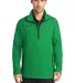 578675 Nike Golf 1/2-Zip Wind Shirt Lucky Grn/Blk front view