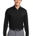 604940 Nike Golf Tall Long Sleeve Dri-FIT Stretch  Black front view