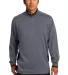 578673 Nike Golf Dri-FIT 1/2-Zip Cover-Up Dk Gry/Blk/Fus front view
