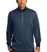 578673 Nike Golf Dri-FIT 1/2-Zip Cover-Up Mid Ny Hthr/Ny front view