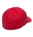 Flexfit 5001 V-Flex Twill / Structured Mid-Profile in Red back view