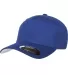 Flexfit 5001 V-Flex Twill / Structured Mid-Profile in Royal blue front view