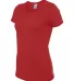 29W JERZEES - Ladies' DRI-POWER 50/50 T-Shirt True Red side view