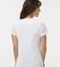 1790 Augusta Sportswear Women's Wicking T-Shirt in White back view