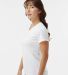 1790 Augusta Sportswear Women's Wicking T-Shirt in White side view
