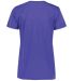 1790 Augusta Sportswear Women's Wicking T-Shirt in Purple back view