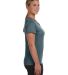 1790 Augusta Sportswear Women's Wicking T-Shirt in Graphite side view