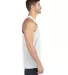 986 Anvil - Lightweight Fashion Tank in White side view