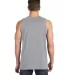 986 Anvil - Lightweight Fashion Tank in Heather grey back view