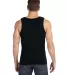 986 Anvil - Lightweight Fashion Tank in Black back view