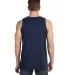 986 Anvil - Lightweight Fashion Tank in Navy back view