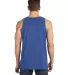 986 Anvil - Lightweight Fashion Tank in Hth blue/ ht gry back view