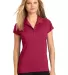 LOG1030 OGIO® Ladies Linear Polo Blush Red front view