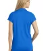 LOG1030 OGIO® Ladies Linear Polo Electric Blue back view