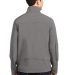 J324 Port Authority® Welded Soft Shell Jacket in Deep smoke back view