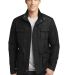 J326 Port Authority® Four-Pocket Jacket in Black front view