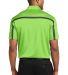 K547 Port Authority® Silk Touch™ Performance Co Lime/SteelGrey back view