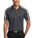 K547 Port Authority® Silk Touch™ Performance Co in Steel gy/white front view