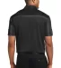 K547 Port Authority® Silk Touch™ Performance Co Black/Steel Gy back view