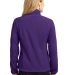 L229 Port Authority® Ladies Enhanced Value Fleece in Brt purp/batgy back view