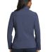 L324 Port Authority® Ladies Welded Soft Shell Jac in Dress blue nvy back view