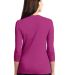 LM1007 Port Authority® Ladies Concept Stretch 3/4 in Magenta back view