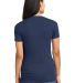 LM1005 Port Authority® Ladies Concept Stretch V-N in Dress blue nvy back view